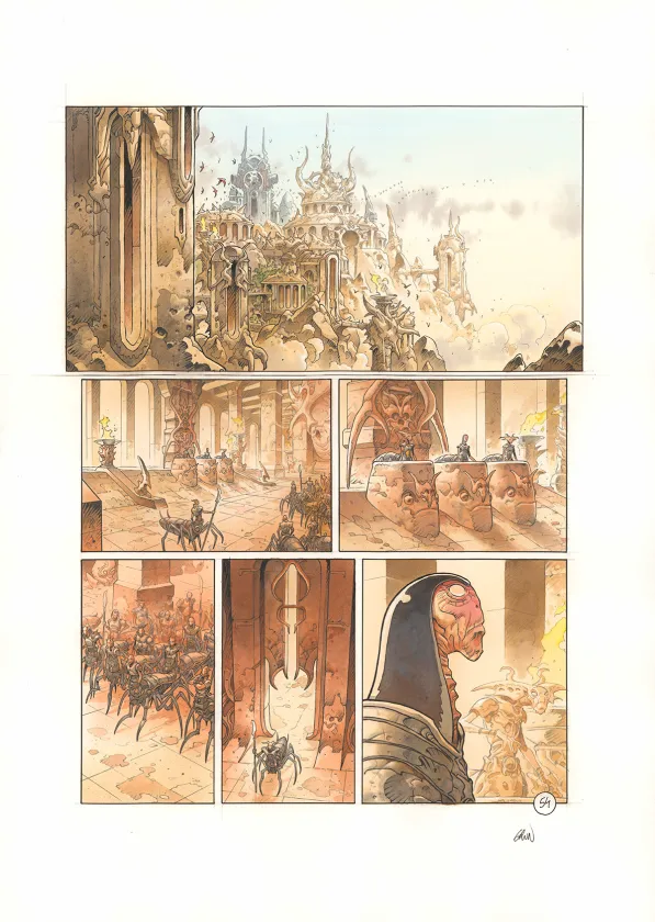 Planche couleur, Space Relic Hunters,  Grun