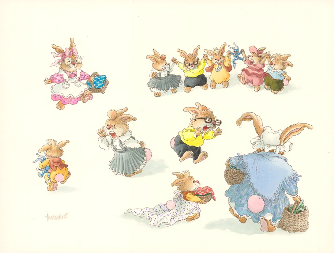 Illustration couleur, La Famille Passiflore , Loïc Jouannigot