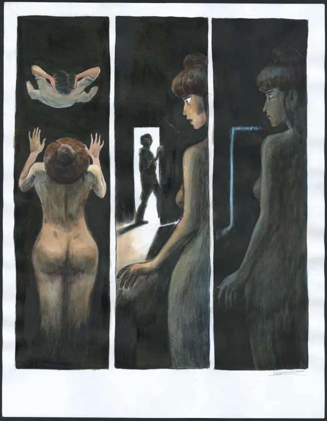 Planche couleur, Pablo, Picasso (T.4), Clément Oubrerie