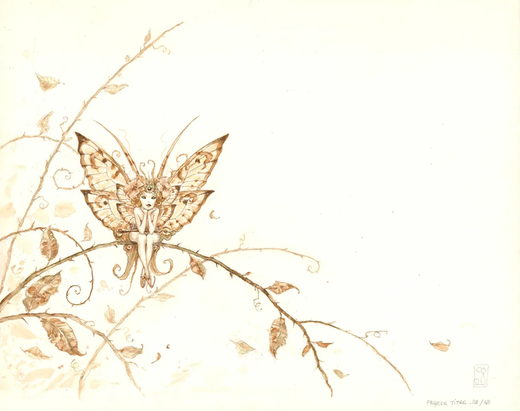 Colored illustration, L'Univers féerique, L'Univers féerique d'Olivier Ledroit - Livre 2 (T.2), Olivier Ledroit