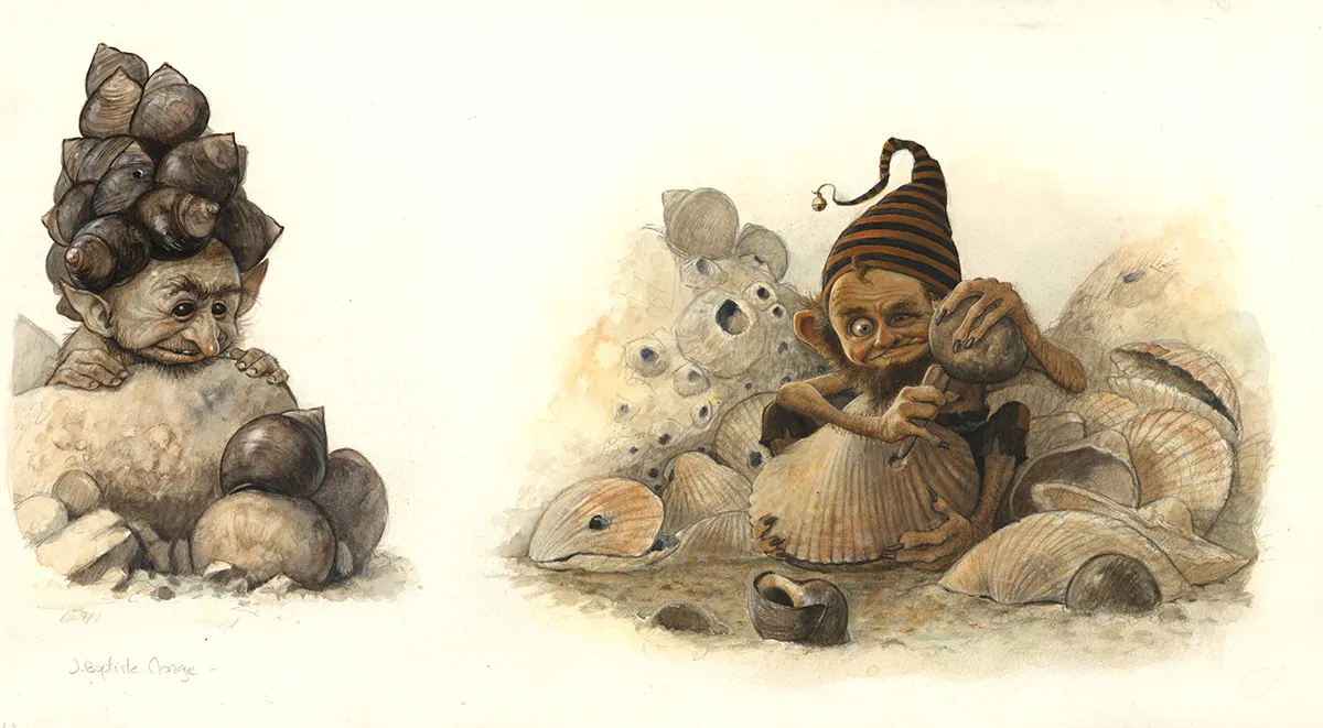 Illustration couleur, À la recherche de Féerie, La révélation (T.1), Jean-Baptiste Monge