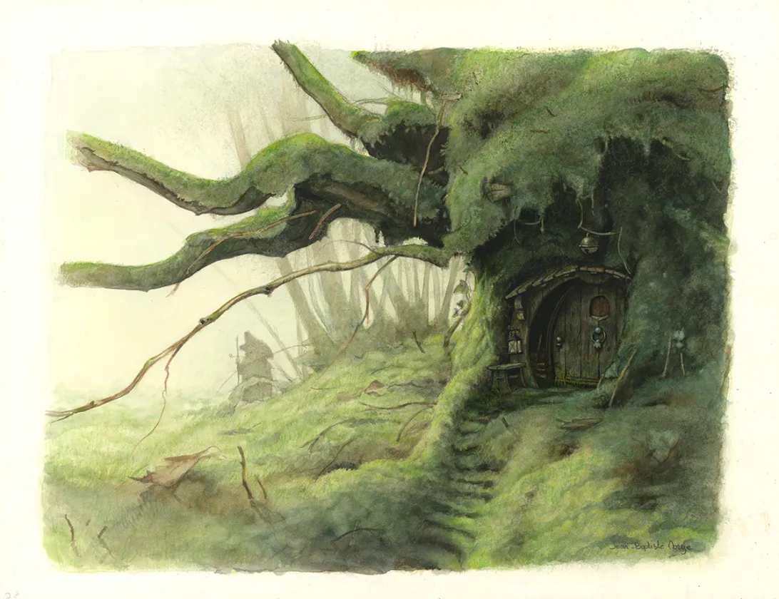 Illustration couleur, À la recherche de Féerie, La révélation (T.1), Jean-Baptiste Monge