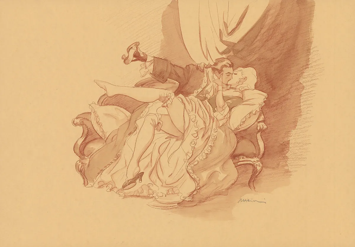 Illustration couleur, Le Scorpion, Enrico Marini
