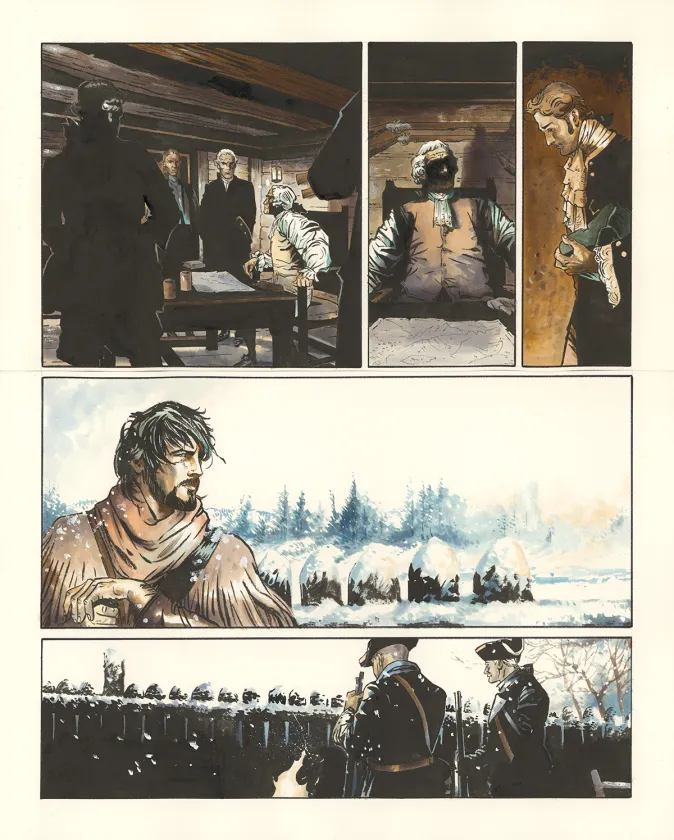 Planche couleur, Nouvelle France, Bernard Vrancken