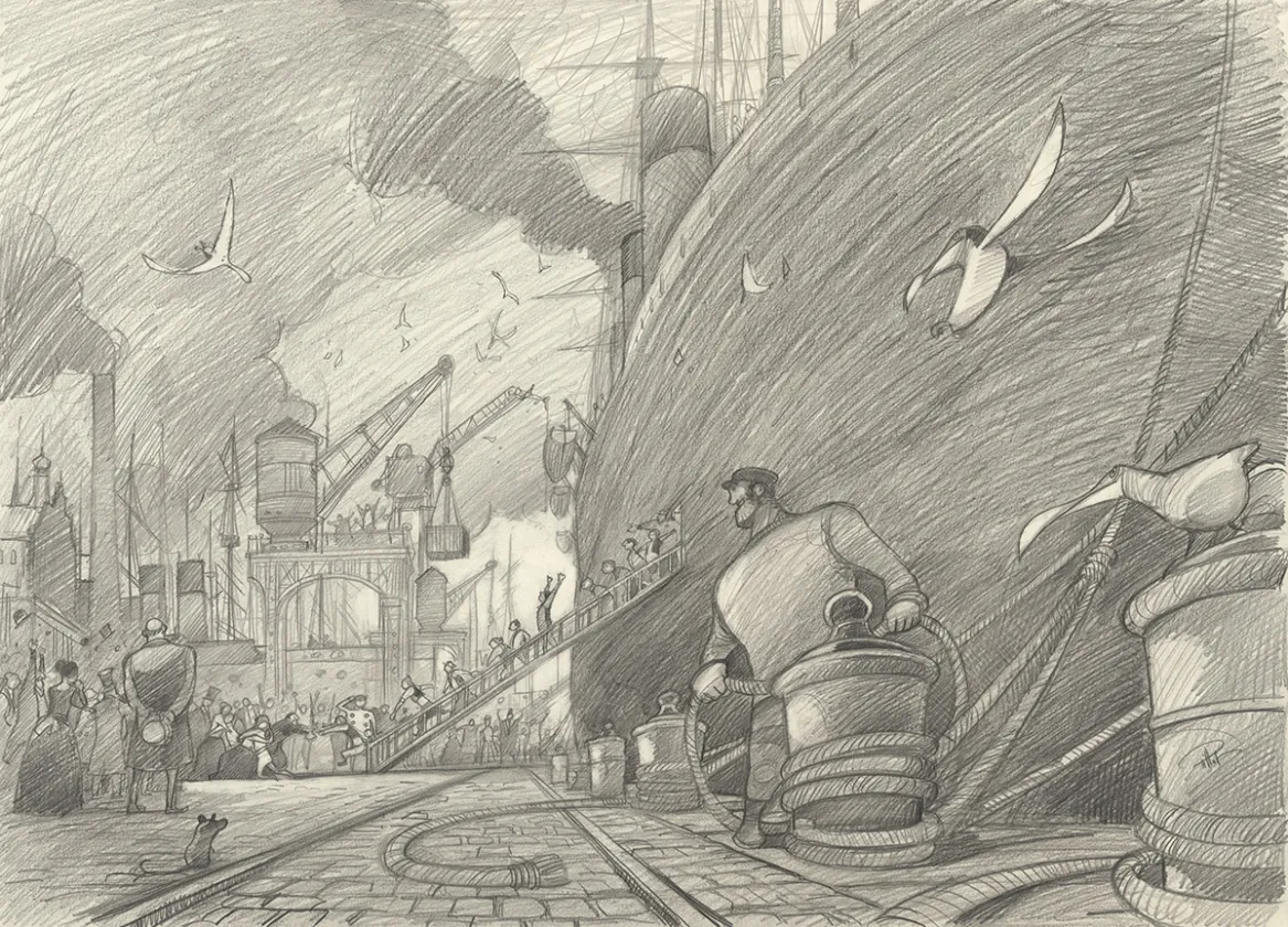 Sketch, Deux ans de vacances, Frédéric Pillot