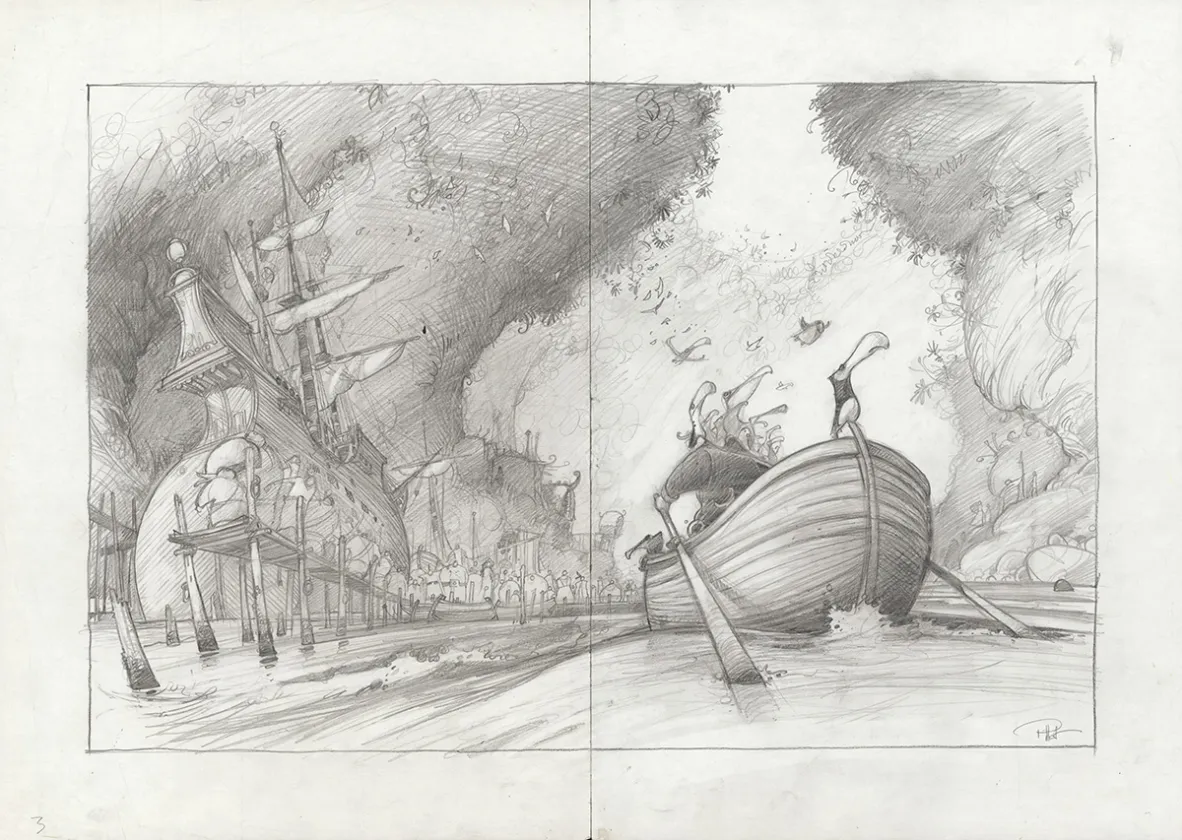 Crayonné, Balbuzar, Frédéric Pillot