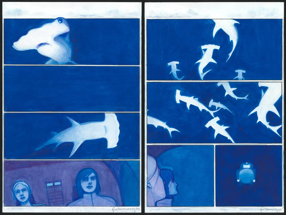 Planche couleur, Octopolis, Gaétan Nocq