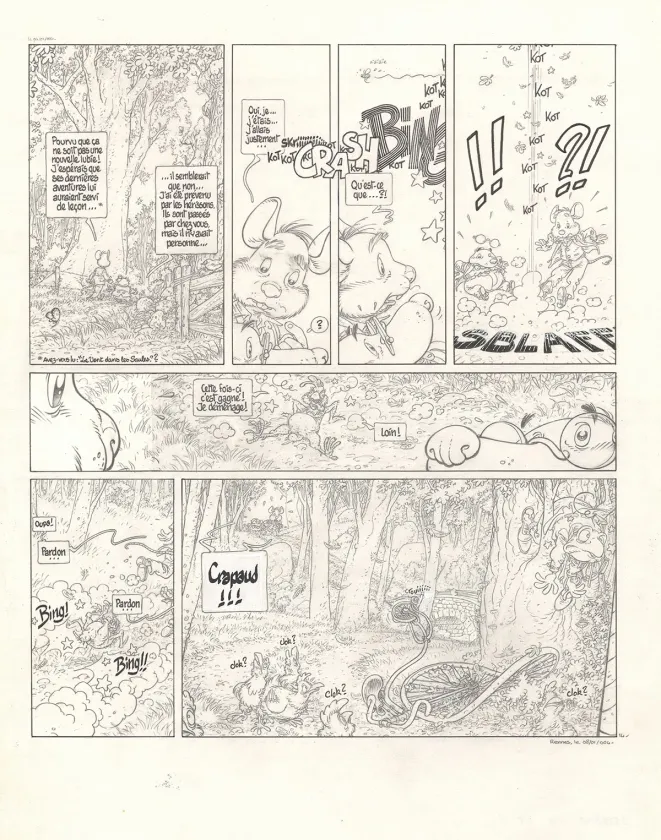 Planche noir et blanc, Le Vent dans les Sables , L'Invitation au voyage (T.1), Michel Plessix