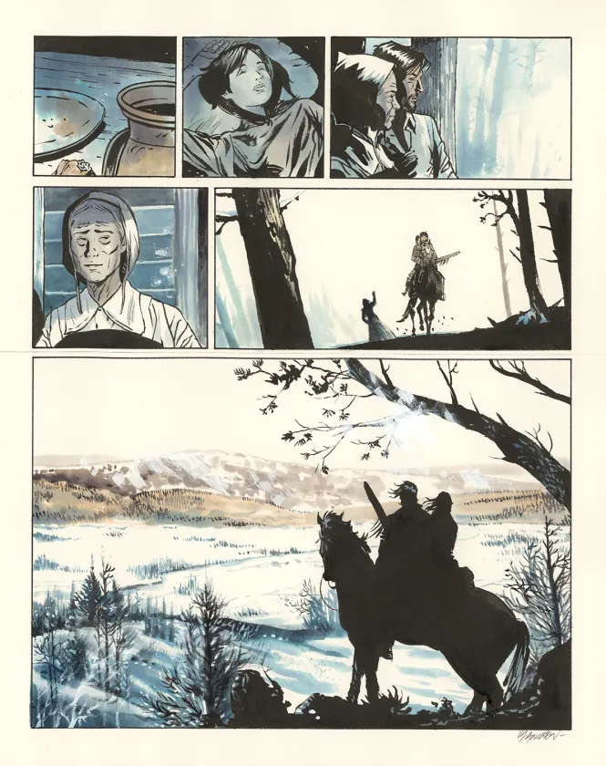 Planche couleur, Nouvelle France, Bernard Vrancken