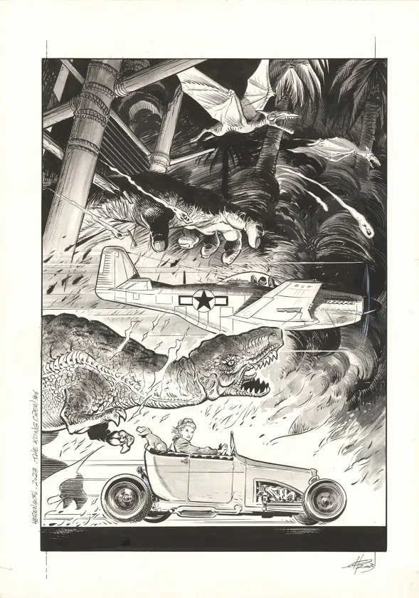 Couverture, The Kong Crew, Eric Herenguel
