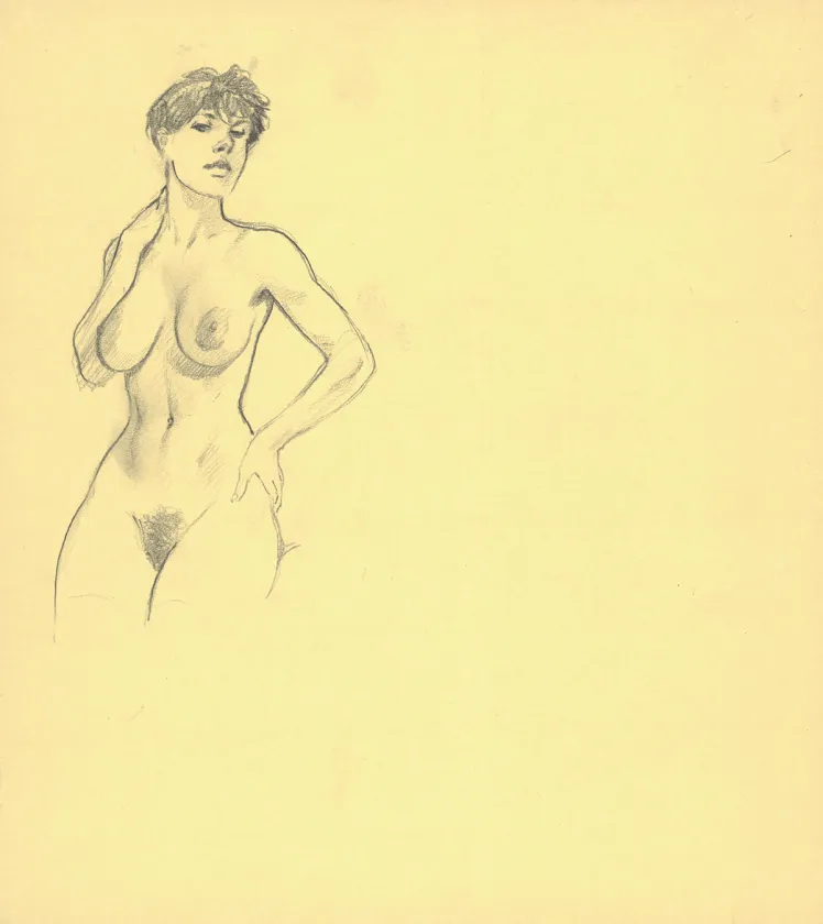 Sketch, Le Cahier bleu, André Juillard