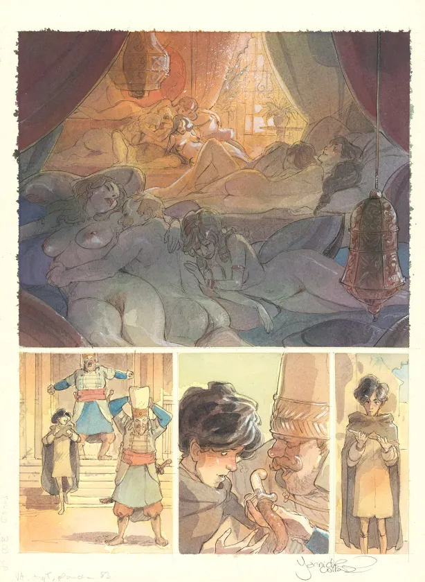 Planche couleur, Le Voleur d'amour, Yannick Corboz