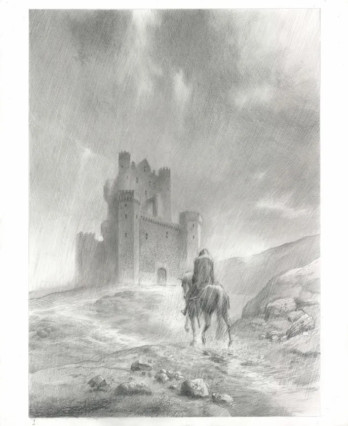Planche noir et blanc, Macbeth, Paul & Gaëtan Brizzi