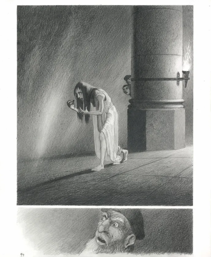 Planche noir et blanc, Macbeth, Paul & Gaëtan Brizzi
