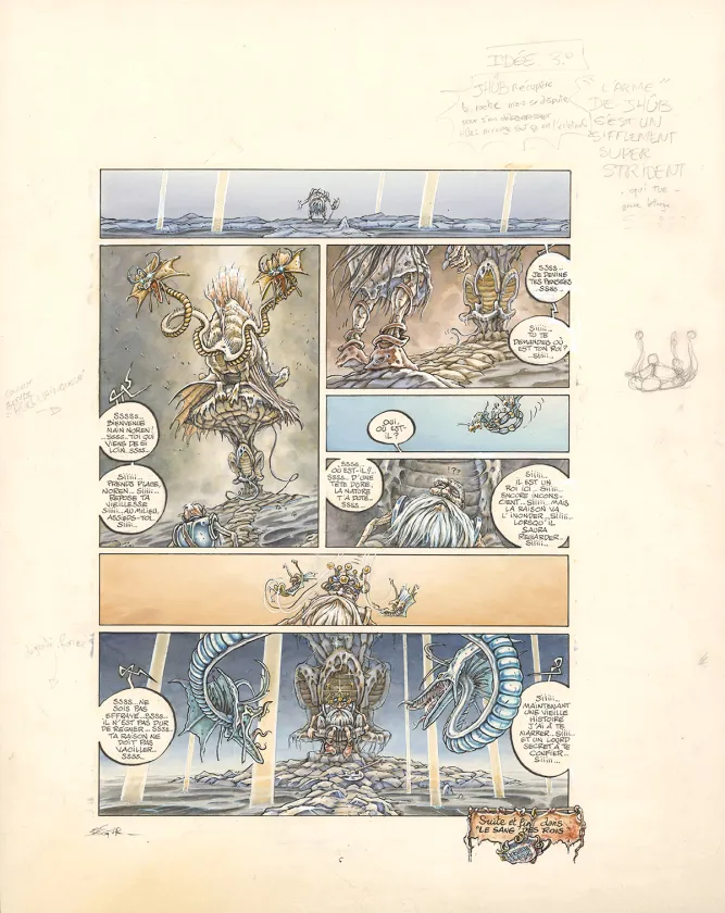 Planche couleur, Légendes des Contrées oubliées, Le Pays des songes (T.2), Thierry Ségur