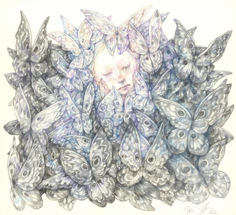 Colored illustration, Marco Mazzoni