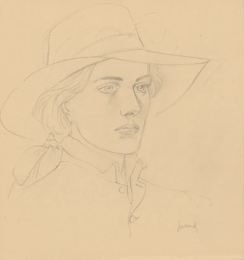 Sketch, Plume aux Vents, André Juillard